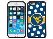 Coveroo 875 6661 BK FBC West Virginia Polka Dots Design on iPhone 6 6s Guardian Case