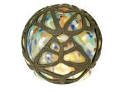 Meyda 22118 Butterfly Orb Glass Shade White Multi