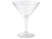 Innova Products 40190 10 oz Clear Click Clack Martini Glass Set of 4