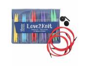 Denise Needles L2K10 15 Love2knit Interchangeable Knitting Needle Set 10 15