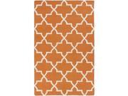 Artistic Weavers AWDN2025 35 Pollack Keely Rectangle Hand Tufted Area Rug Orange 3 x 5 ft.