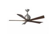 Atlas IR5 CR 52 Irene 5 Five Bladed Paddle Fan in Polished Chrome