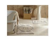 Better Trends 2PC2134GRNA Medallion Bathrug Grey Natural 21 x 34 in. 2 Pieces