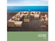 TKC Laguna 17 Piece Outdoor Wicker Patio Furniture Set