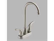 Delta SDD DLT 817 Peerless P288LF SS Choice Two Handle Bar Prep Faucet Stainless