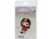 Little Darlings LD7073 Candibean Cling Stamp 4 x 7 in. Abby Lynne