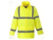 Portwest UH440 4XL Hi Visibility Rain Jacket Yellow Regular