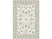 DynamicRugs VC461338111 1338 Venice Collection 3.6 x 5.6 in. Traditional Rectangle Rug Cream