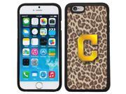 Coveroo 875 8499 BK FBC Cleveland Indians Leopard Print Design on iPhone 6 6s Guardian Case