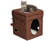 Midwest Metal Products 137 BR 15.5 in. Curious Cat Cube House