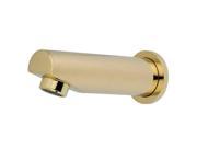 Kingston Brass K8187A2 Kingston Brass K8187A2 Deco Tub Faucet Spout with Flange Polished Brass