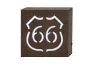 Benzara 87465 Chic Wood LED Wall 66 Sign 10 in. W