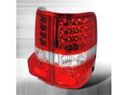 Spec D Tuning LT F15004RLED KS LED Tail Lights for 04 to 07 Ford F150 Red 6 x 10 x 18 in.