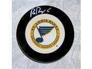 AJ Sports World RAMR109050 Rob Ramage St Louis Blues Autographed Hockey Puck
