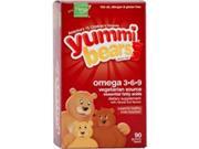 Hero Nutritional Products 1129907 Yu mmi Bear Omega 3 6 9 90 count