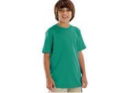 LAT Sportswear 6101 Youth Fine Jersey T Shirt Kelly XS