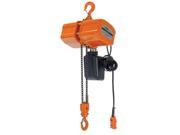 Vestil H 4000 1 1 Phase Economy Chain Hoist with Container 4000 lbs