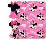 Northwest NOR 1COB038011006RET Tampa Bay Buccaneers NFL Minnie Mouse with Throw Combo