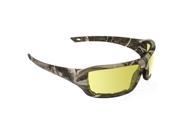 Sas Safety Corp SS5550 03 Camo Yellow Lens Safety Glass