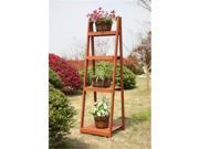 Planters G10044 4 Tier Plant Stand Red Cedar