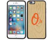 Coveroo 876 9918 BK FBC Baltimore Orioles Wood Emblem Design on iPhone 6 Plus 6s Plus Guardian Case