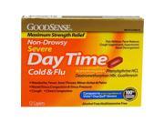 Good Sense Daytime Cold Flu Non Drowsy Severe Softgels Pain Releiver 12 Count Case of 24