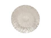 Benzara 90852 Remarkable Stainless Steel Wall Platter 27 in. D