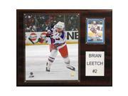 NHL 12 x15 Brian Leetch New York Rangers Player Plaque