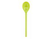 Zak Designs 0204 0510 9 in. Kiwi Green Happy Face Spoon Pack of 6