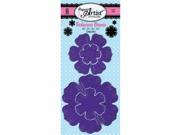 Hot Off The Press HTP5303 Paper Artist Cutting Die Bodacious Blooms 4.5 X4.5