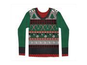 Faux Real F113252 Faux Real Shirts Mens Ugly Xmas Sweater XXL