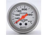 AUTO METER 4333 Ultra Water Temperature 2.06 In. 120 240 Degrees F
