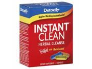Detoxify Brand Instant Clean Herbal Cleanse Fortified With Metaboost 3 Capsules