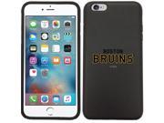 Coveroo 876 5561 BK HC Boston Bruins Word Logo Design on iPhone 6 Plus 6s Plus Guardian Case