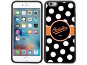 Coveroo 876 6704 BK FBC Baltimore Orioles Polka Dots Design on iPhone 6 Plus 6s Plus Guardian Case