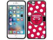 Coveroo 876 8466 BK FBC Chicago Bulls Polka Dots Design on iPhone 6 Plus 6s Plus Guardian Case