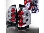 Spec D Tuning LT EVY02 KS Altezza Tail Lights for 02 to 06 GMC Envoy Chrome 23 x 19 x 8 in.