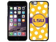 Coveroo LSU Polka Dots Design on iPhone 6 Microshell Snap On Case