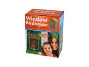 Bulk Buys OF431 1 Window Birdhouse with Clear Panel Suction Cups