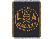 Northwest NOR 1MLS051010001RET Los Angeles Galaxy MLS Woven Tapestry Throw Blanket 48 x 60