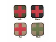 Condor Outdoor COP 231 001 Medic Patch OD Green Red Pack of 6