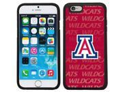 Coveroo 875 7526 BK FBC University of Arizona Repeating Design on iPhone 6 6s Guardian Case