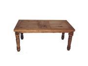 Million Dollar Rustic 03 1 10 7 3 7 Ft. Table With Star On Legs