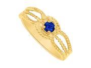 Fine Jewelry Vault UBNR81390Y14S Amazingly Crafted Sapphire Mother Ring 14K Yellow Gold