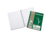 Skilcraft NSN6002019 Single Subject Notebk College Rld 10.5 in. x 8 in. 70Shts 3 PK WE
