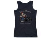 Trevco Popeye Pure Muscle Juniors Tank Top Black Small