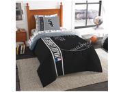 Northwest NOR 1MLB845000010RET Chicago White Sox Soft Cozy MLB Twin Comforter Bed in a Bag 64 x 86 in.