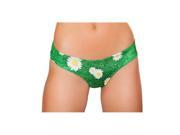Roma Costume SH3258 Grass O S Low Rise Shorts Grass One Size