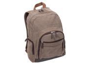 Occasionally Made Washed Canvas Backpack Chestnut Brown