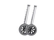 Rose Healthcare ROS157 3 in. Pair Walker Wheels Set of 2